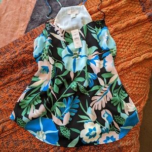 Loft Floral Print Lined Camisole